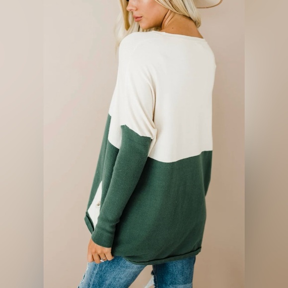 FEHRNVI Andi Sweater in Hunter Green :: Sz S/M - Picture 5 of 9